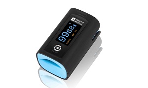 Which finger is best for pulse oximeter reading?