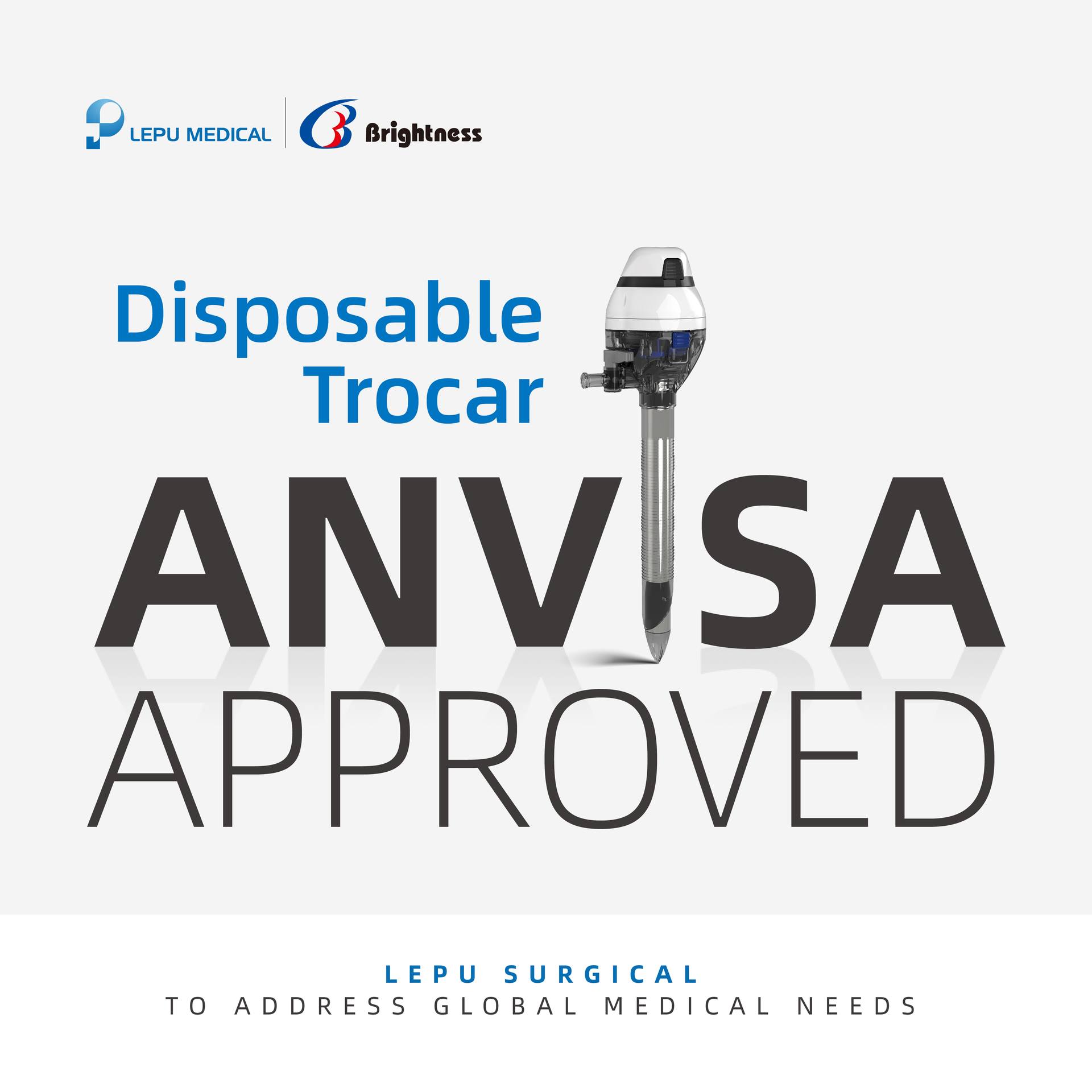 Exciting News! | Lepu Medical Bladeless Trocar received ANVISA approval