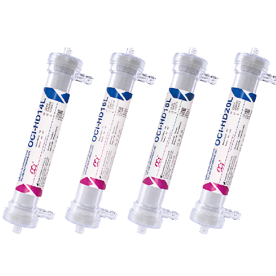 PC Series Low Flux Polyethersulfone Hollow Fiber Hemodialyzer