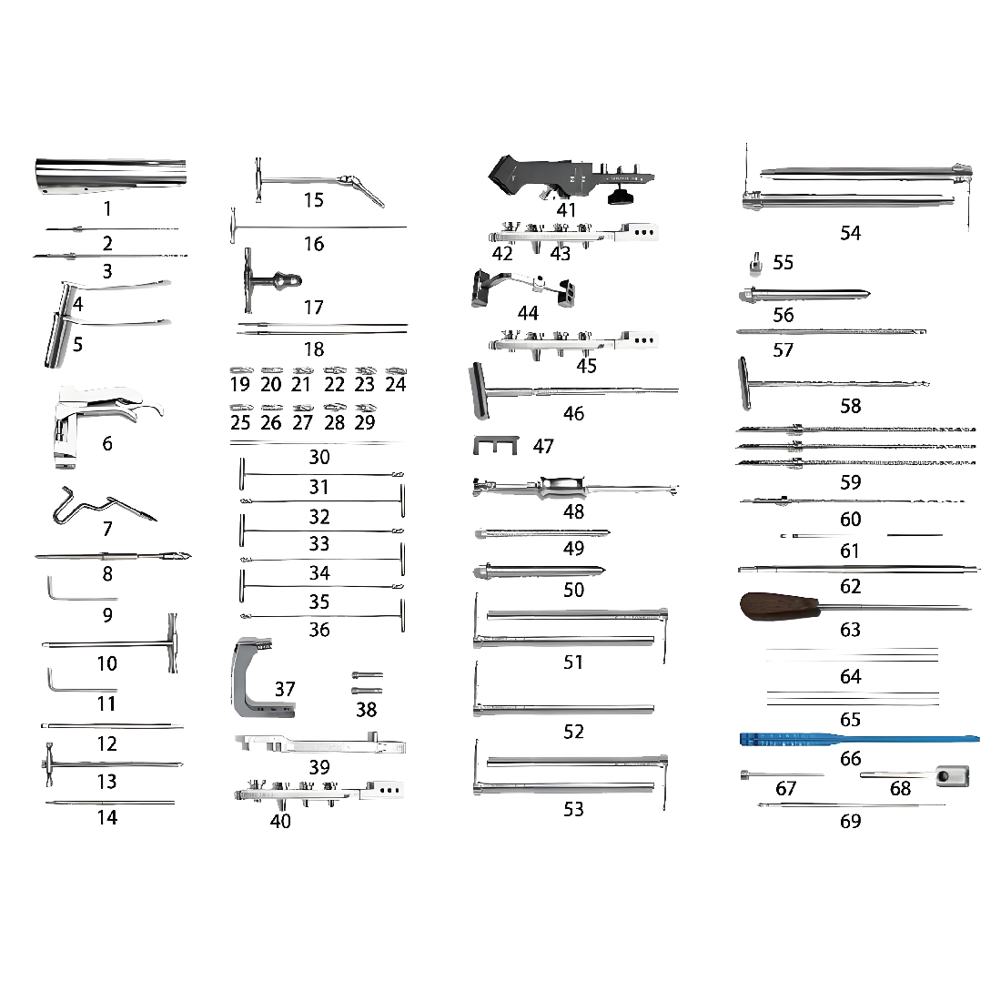 Instruments Set for Tibial Interlocking Nail（Ⅲ）