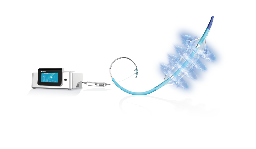 re standardization test at 4atm, demonstrating effectively shattering calcification. Product feature...
