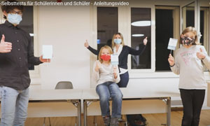 Lepu: fight against covid-19 together, corporate with Austrian Federal Ministry of Education, Science and Research, five million antigen tests for schools.