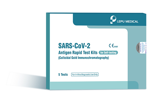 5 Tests COVID-19 Antigen Rapid Test(Colloidal Gold) - LytTop