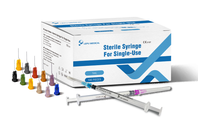 1ml Syringe Sterile Luer Lock CE Marked (Box of 100) : :  Business, Industry & Science