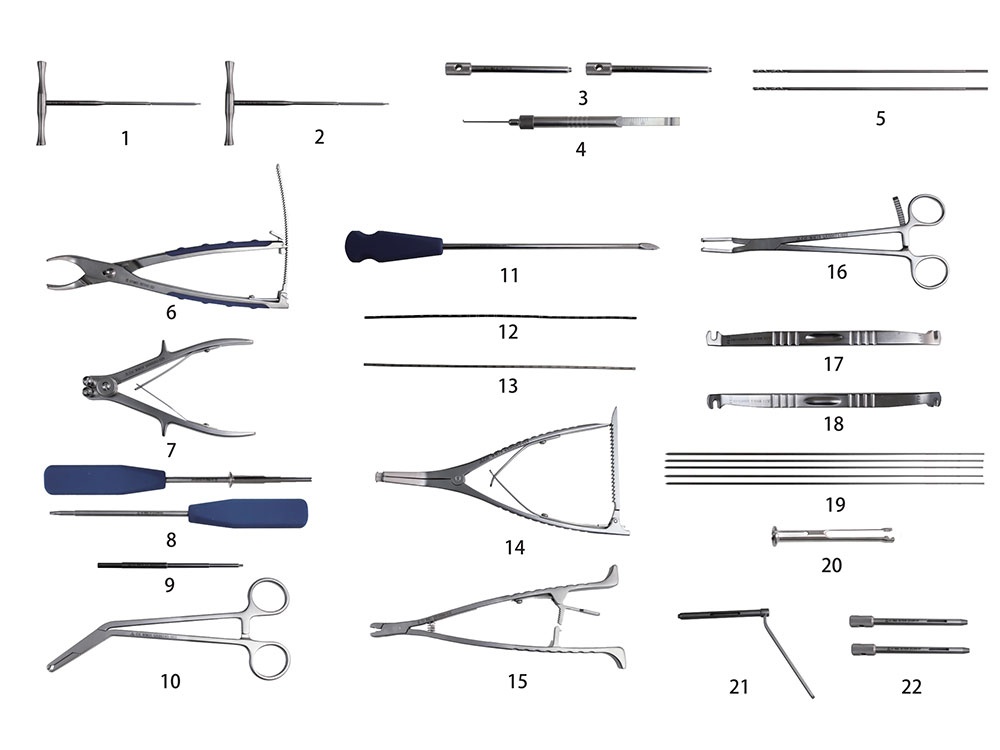 Instrument Set for Ortho-Bridge System (OBS) (Large Fragment)