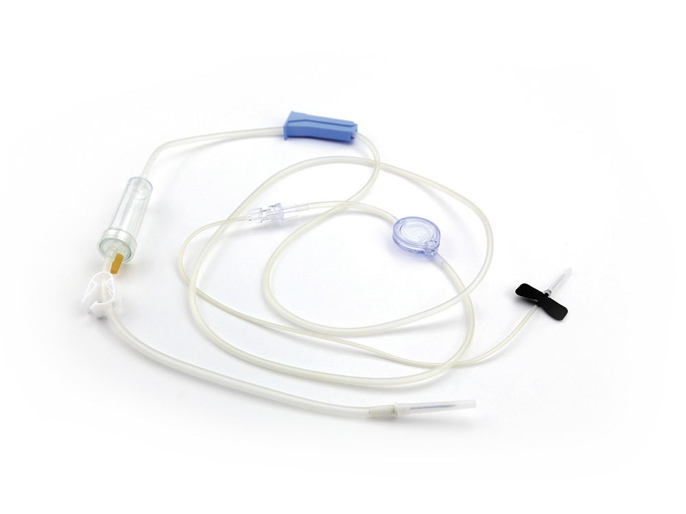 Disposable Precise Filtering Infusion Set with Needle