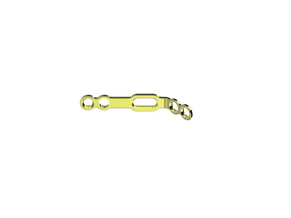 Double Bend Lateral Hole Plate