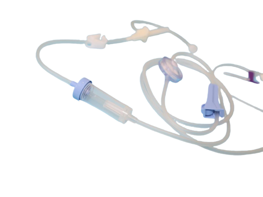 Disposable Non-phthalic Infusion Set with Needle